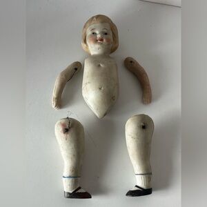 Antique Nippon Porcelain Doll